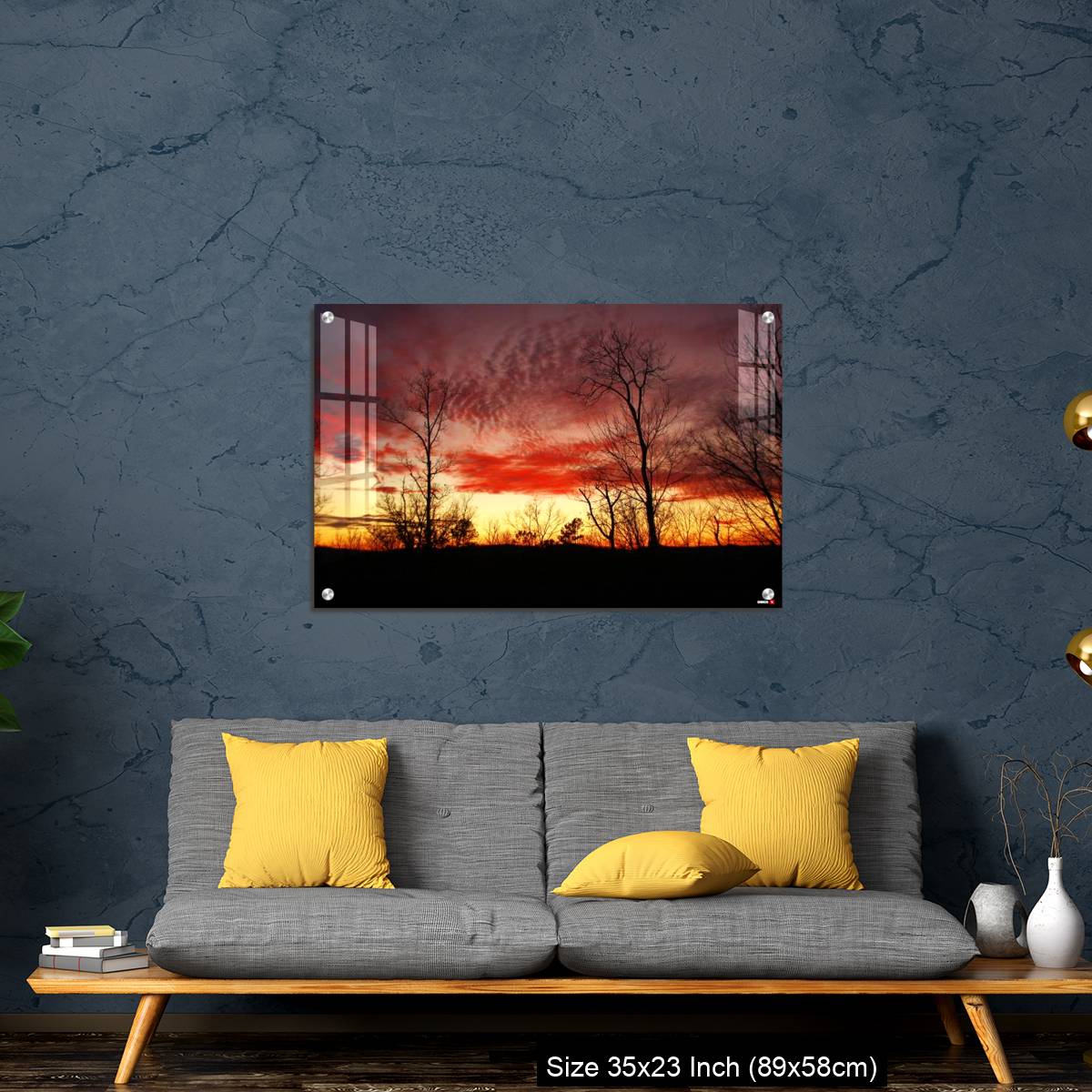 OMGs Acrylic Wall Decor – Sunset near Daniel boone national forest - Image 14
