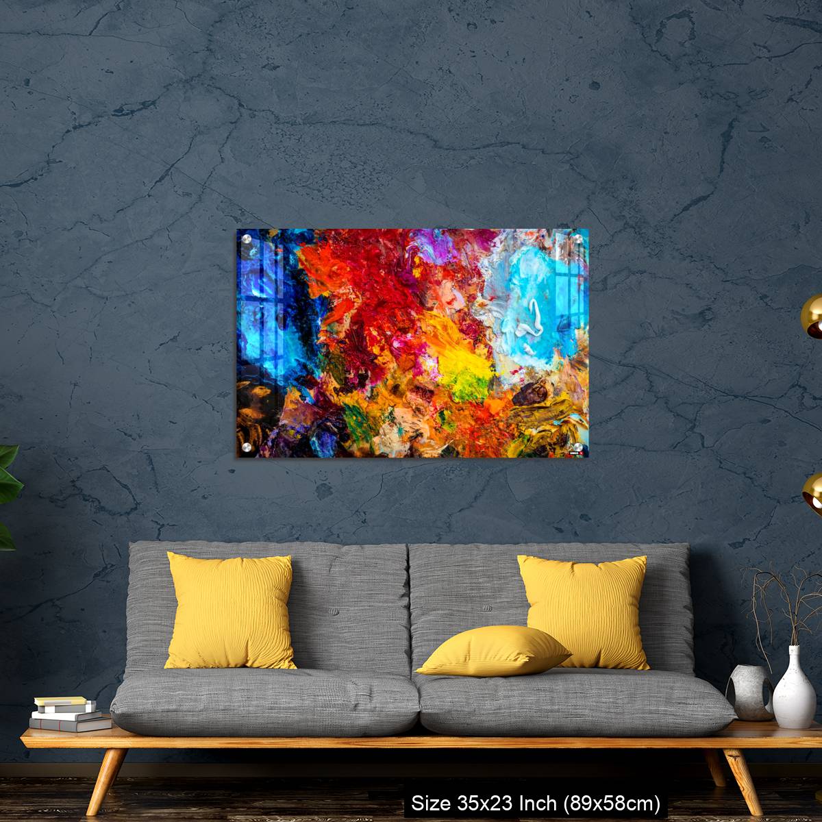 OMGs Acrylic Wall Decor – oil color palette - Image 14