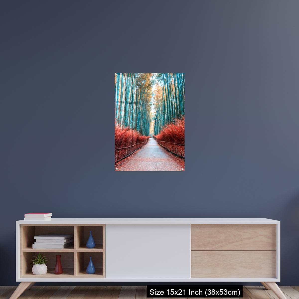 OMGs Acrylic Wall Decor – walkway bamboo tunnel named Arashiyama bamboo forest in Kyoto, Tourist landmark of Japan - Image 15