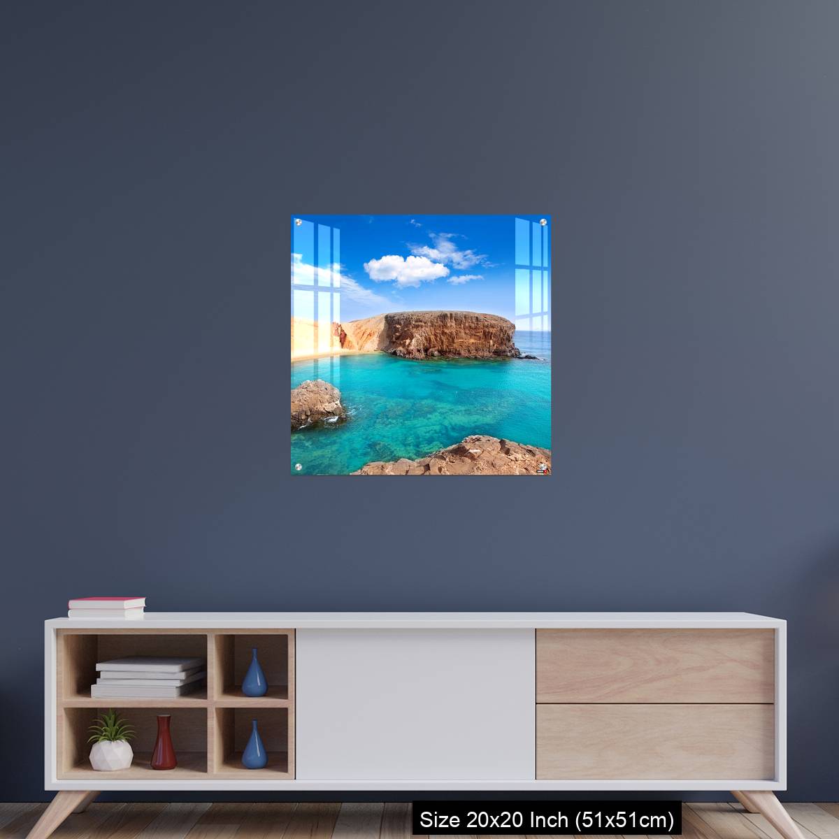OMGs Acrylic Wall Decor – Lanzarote El Papagayo Playa Beach in Canaries - Image 15