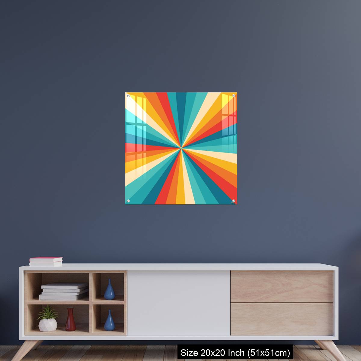 OMGs Acrylic Wall Decor – Sunburst Retro - Image 15