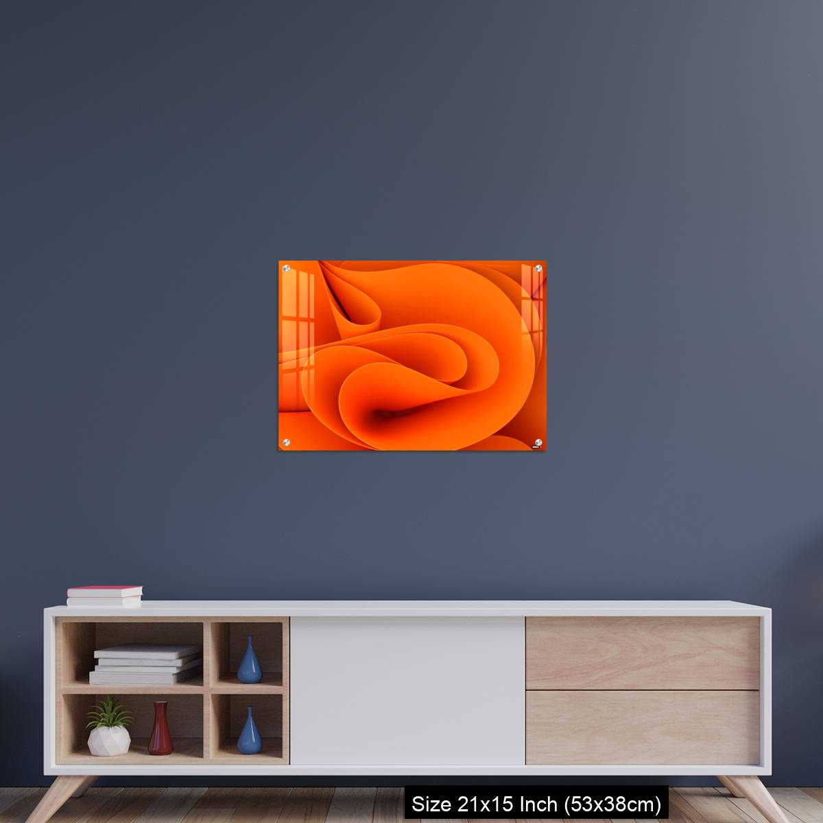 OMGs Acrylic Wall Decor – Wavy swirly fabric. - Image 15