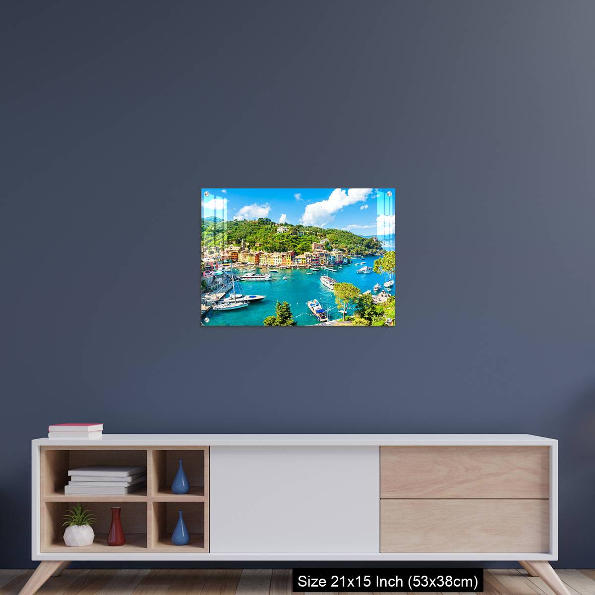 OMGs Acrylic Wall Decor – Beautiful view of Portofino, Liguria, Italy - Image 15