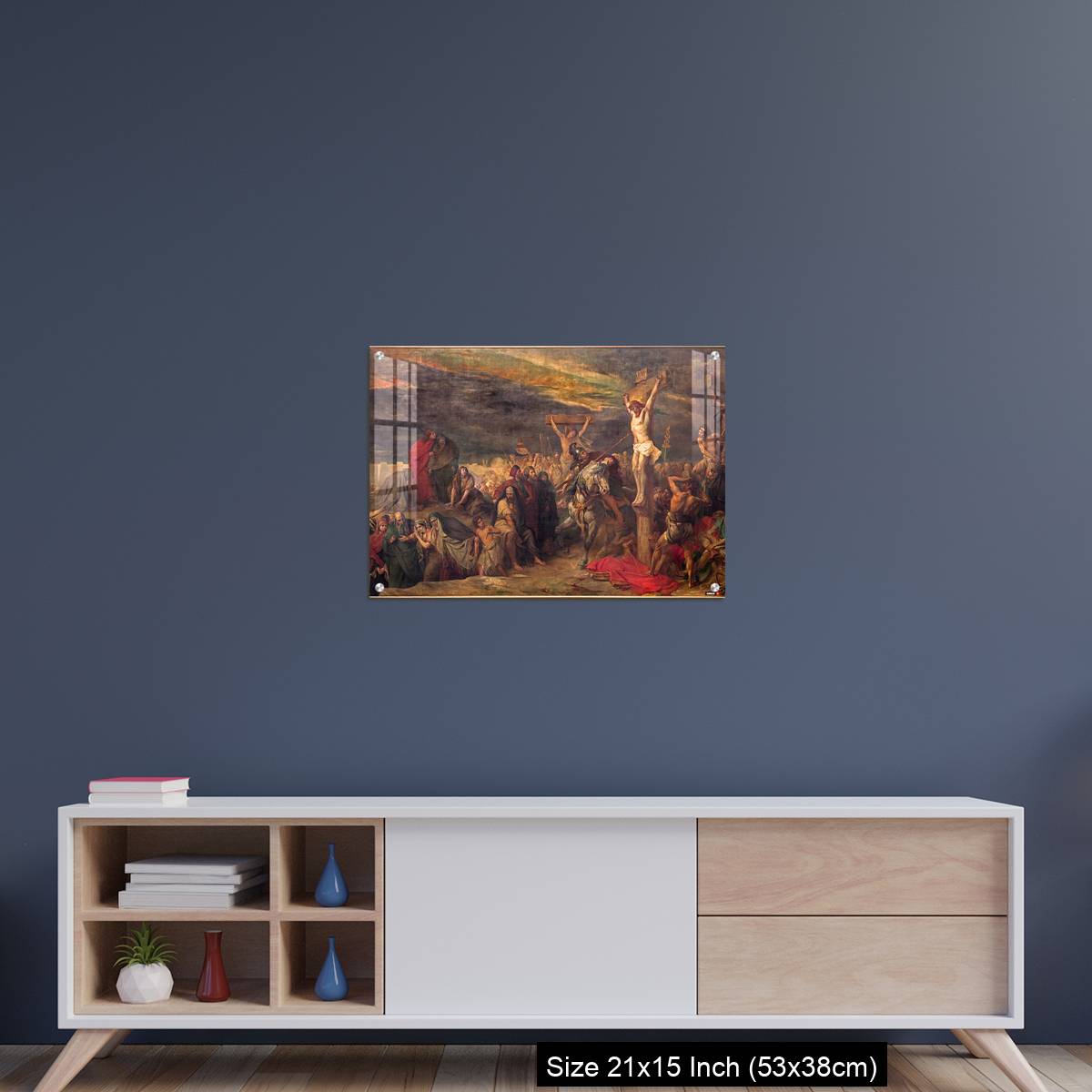OMGs Acrylic Wall Decor – Brussels - The Crucifixion paint in st. Jacques church - Image 15