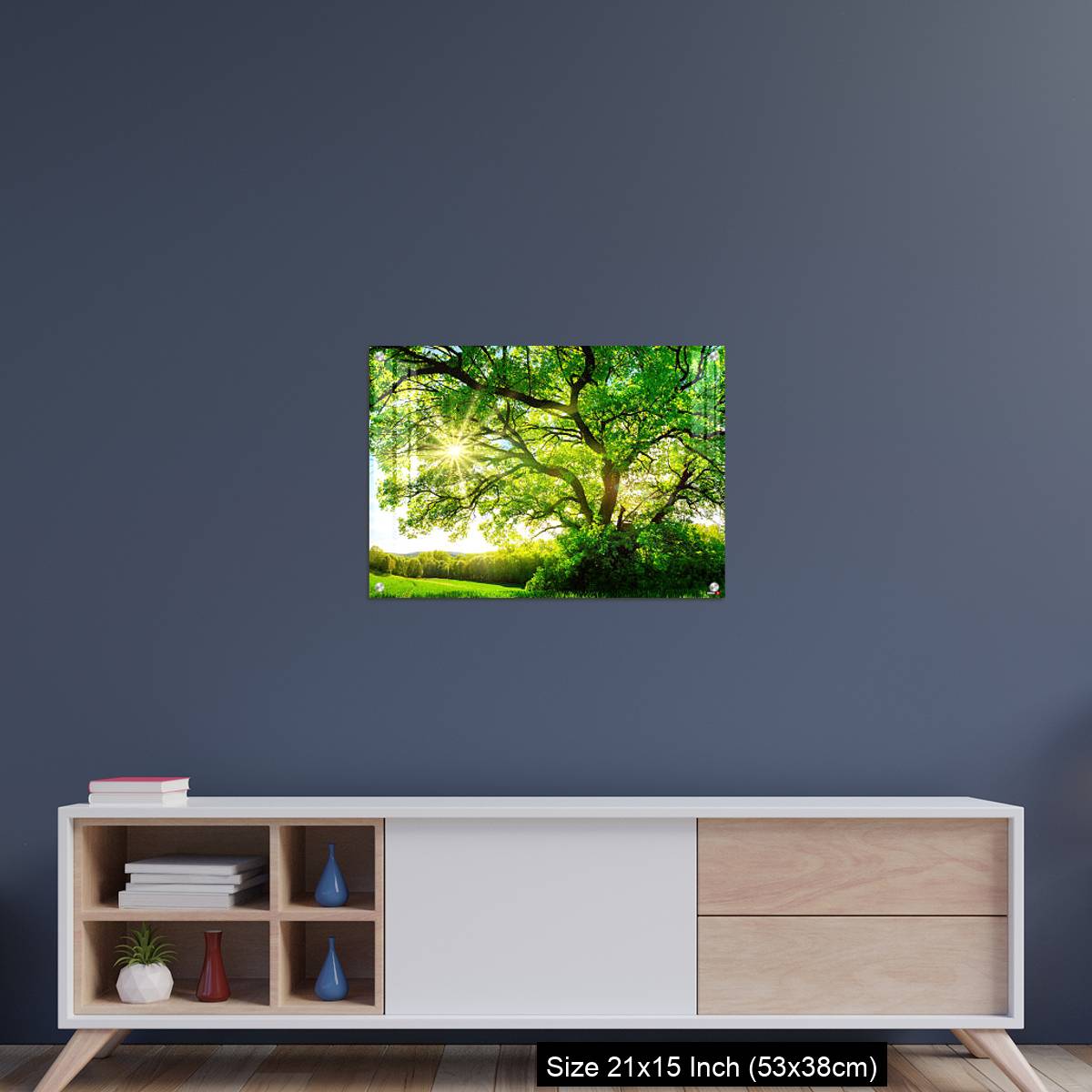 OMGs Acrylic Wall Decor – The sun shining through a majestic oak tree - Image 15