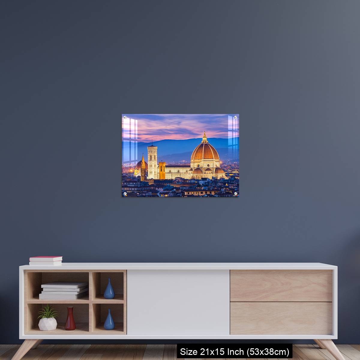 OMGs Acrylic Wall Decor – The twilight of Florence in Tuscany, Italy - Image 15