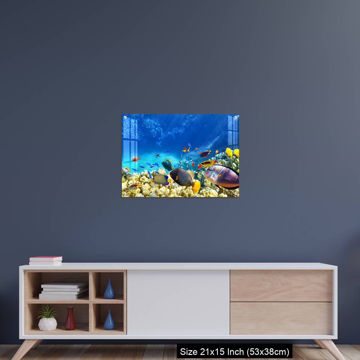 OMGs Acrylic Wall Decor – Underwater world with corals and tropical fish. - Image 15