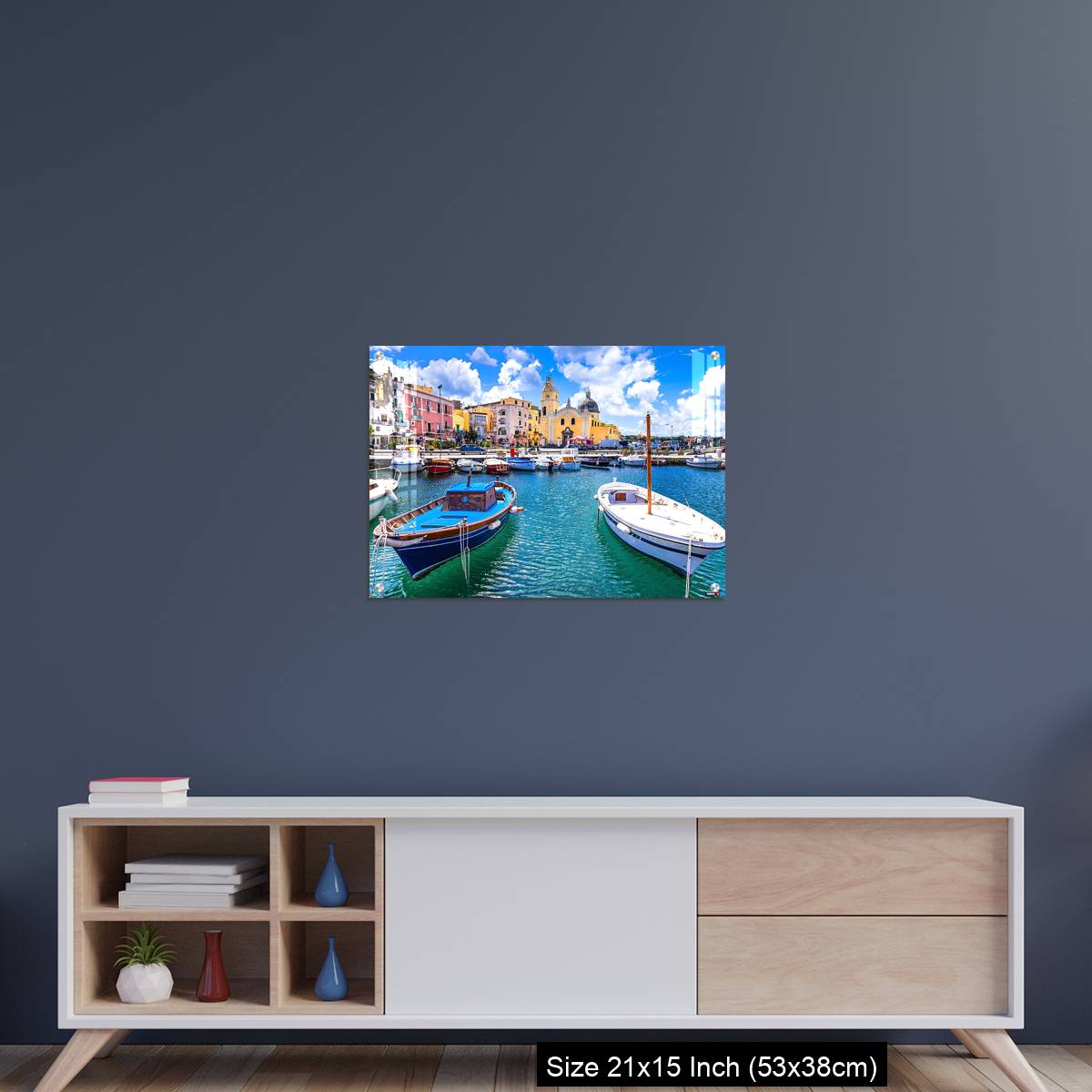 OMGs Acrylic Wall Decor – colorful Procida island in Campania, Italy - Image 15