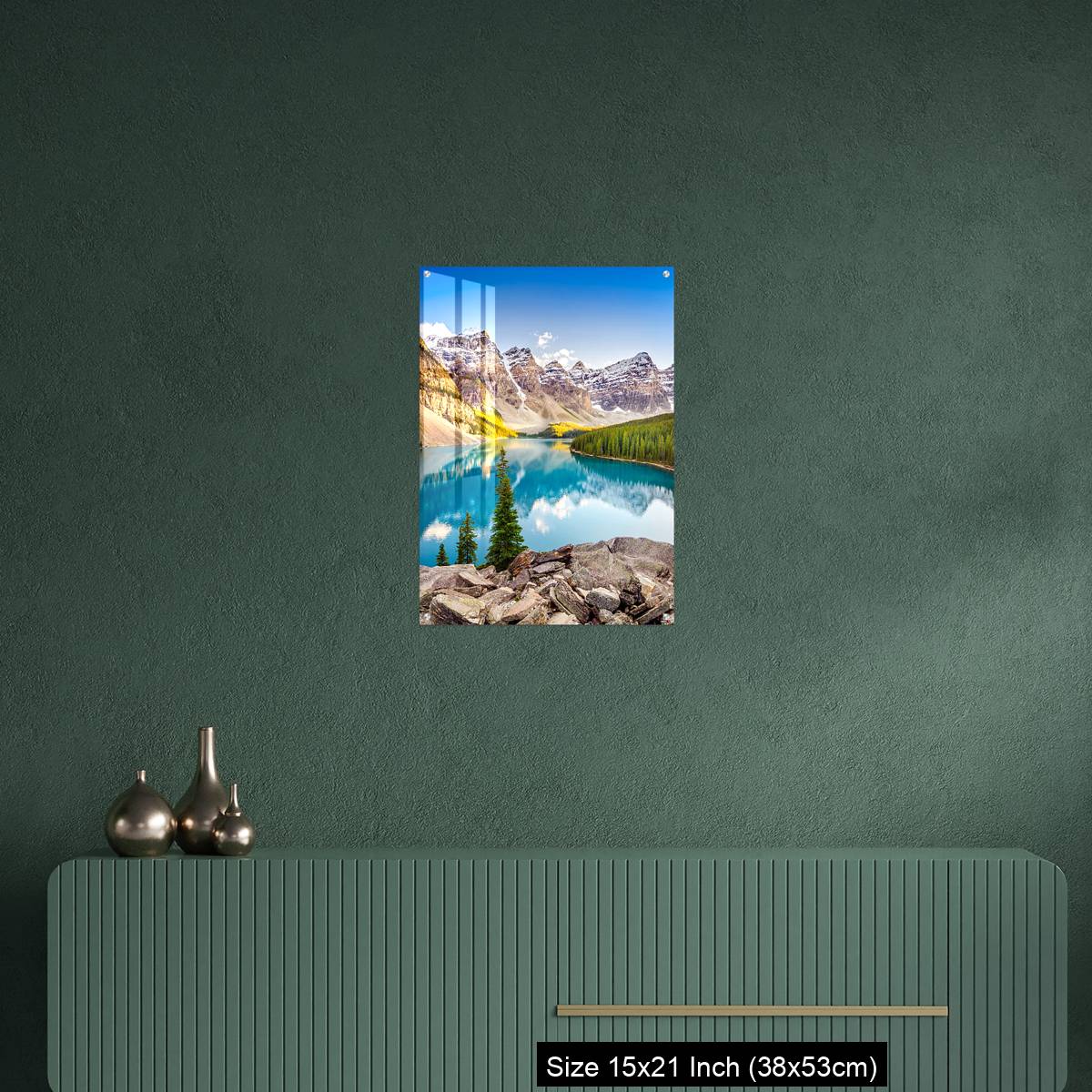 OMGs Acrylic Wall Decor – Landscape view of Moraine lake in Canadian Rocky Mountains - Image 16