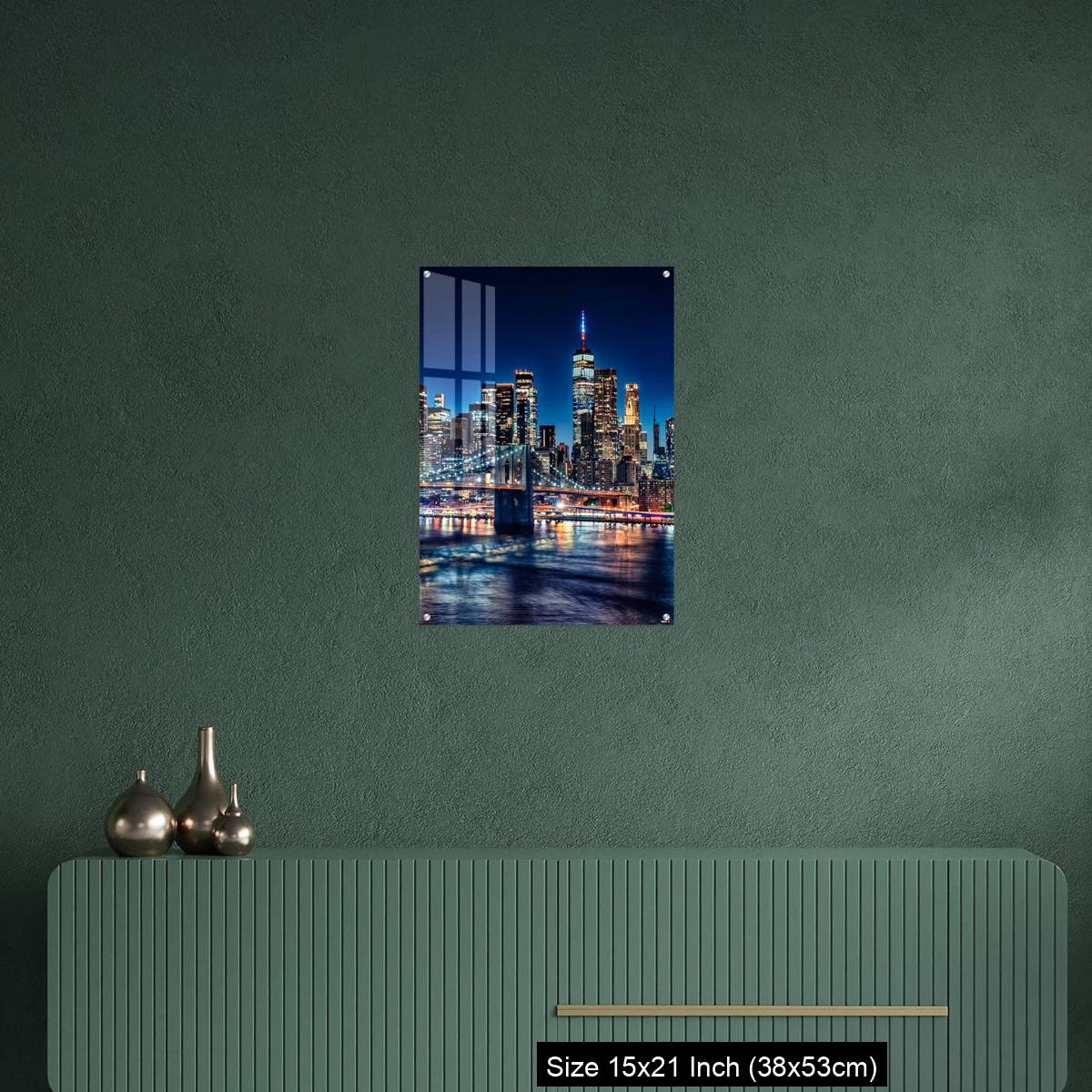 OMGs Acrylic Wall Decor – New York City by night, United States - Image 16