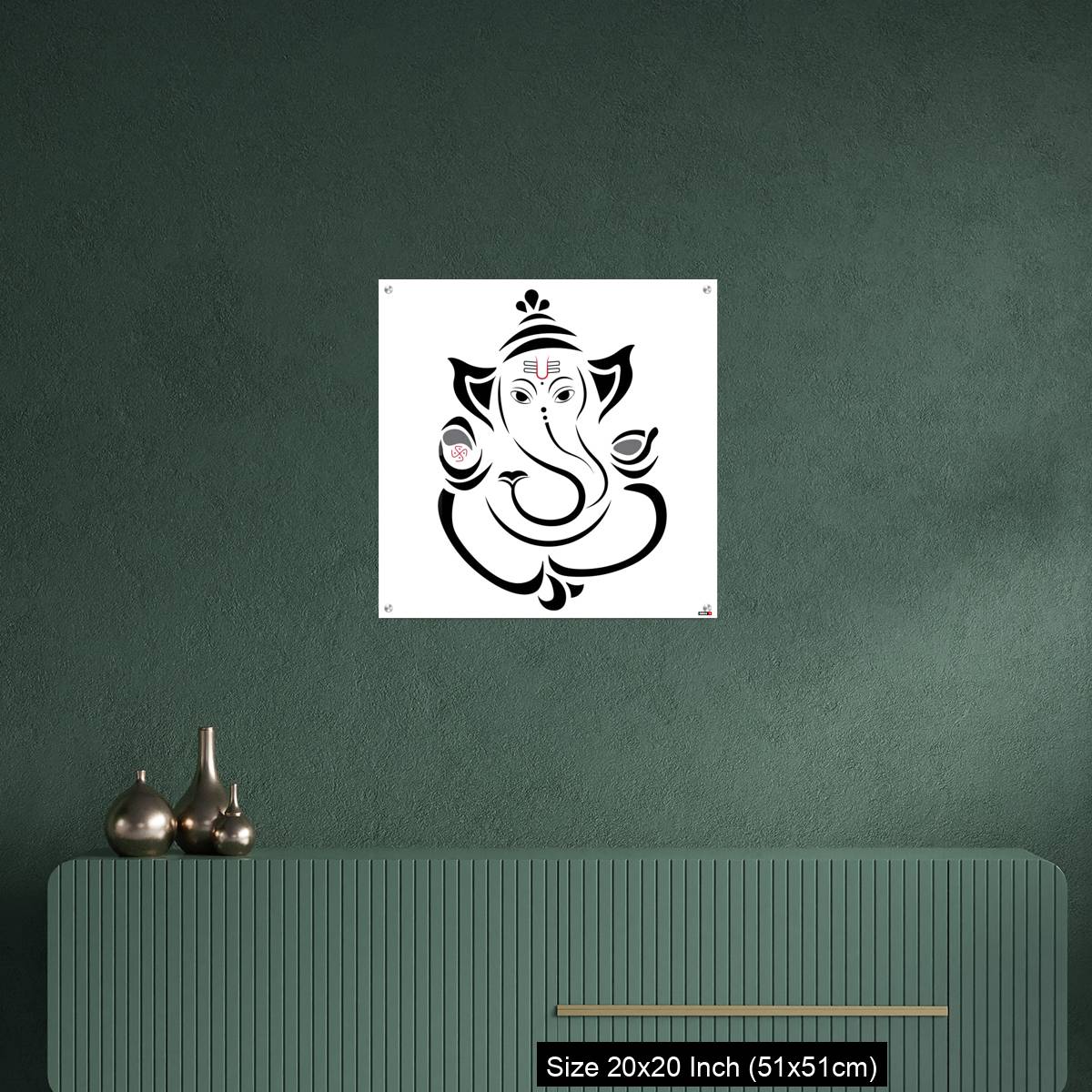 OMGs Acrylic Wall Decor – God Vinayaha Ganapathy - Image 16