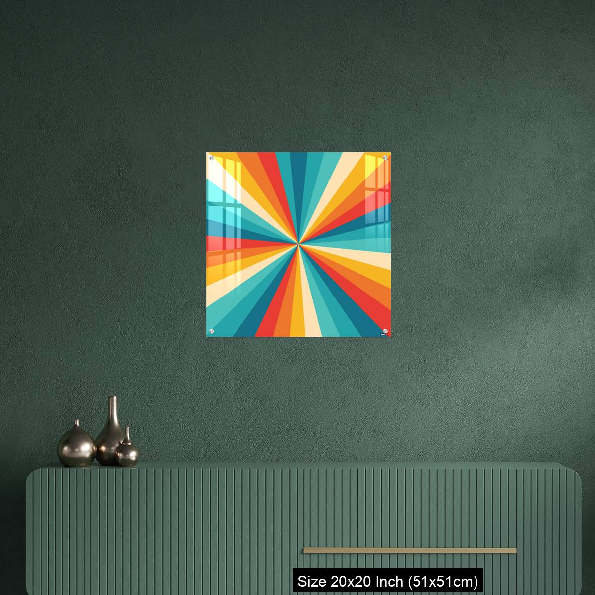 OMGs Acrylic Wall Decor – Sunburst Retro - Image 16