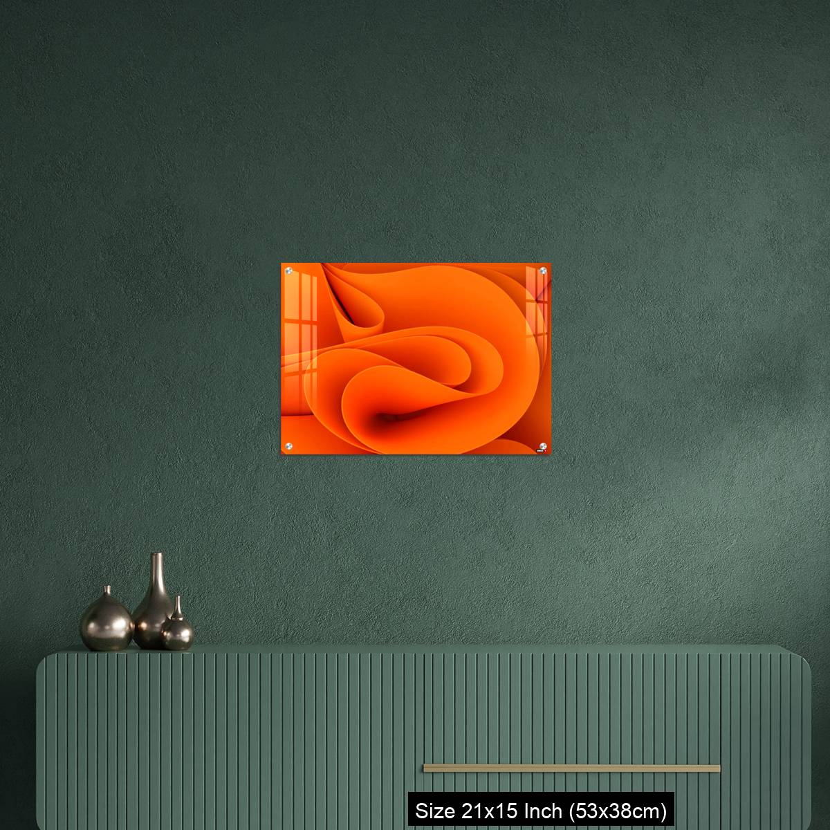 OMGs Acrylic Wall Decor – Wavy swirly fabric. - Image 16