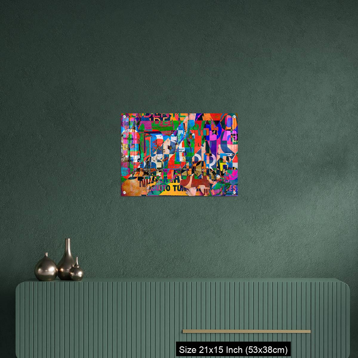 OMGs Acrylic Wall Decor – Background digital collage or typography design wallpaper texture - Image 16