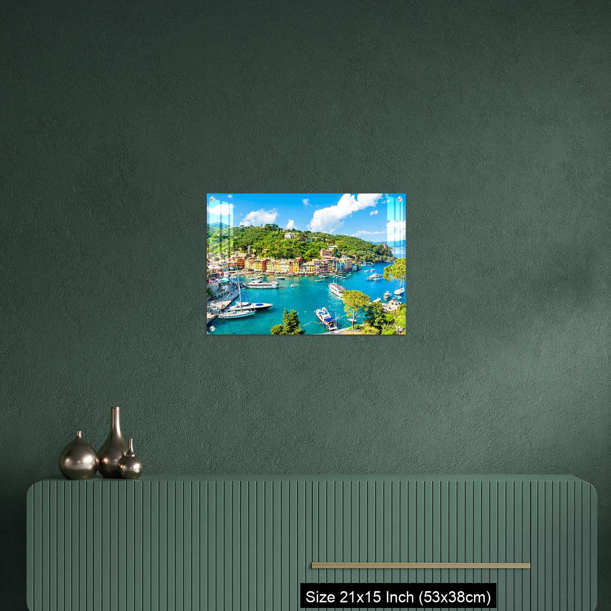 OMGs Acrylic Wall Decor – Beautiful view of Portofino, Liguria, Italy - Image 16