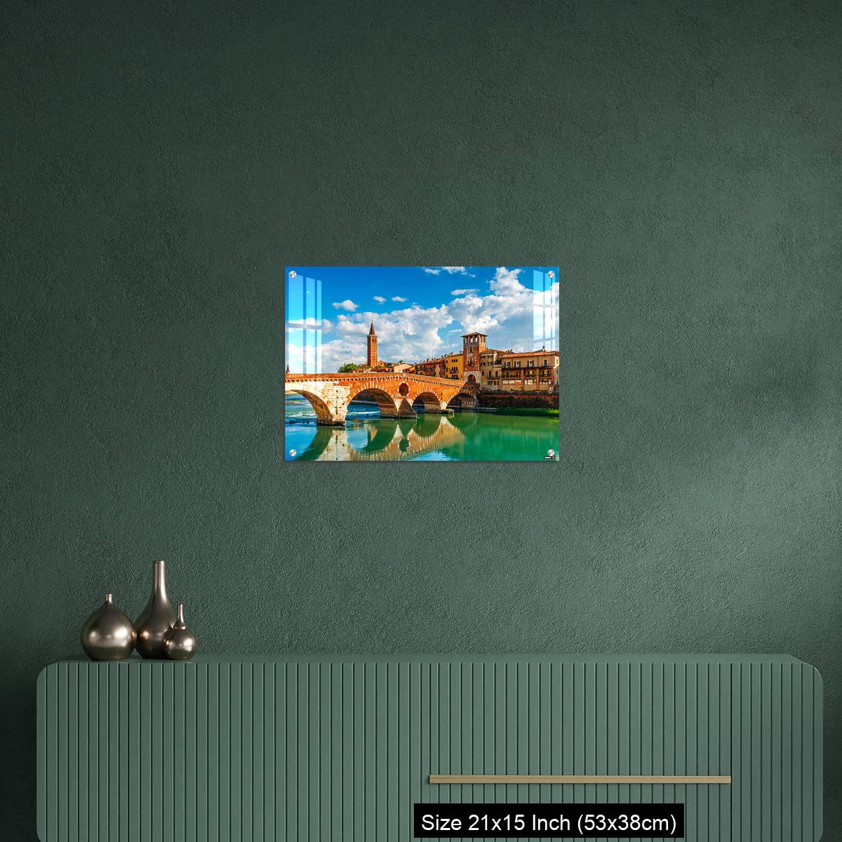 OMGs Acrylic Wall Decor – Bridge Ponte Pietra in Verona on Adige river - Image 16