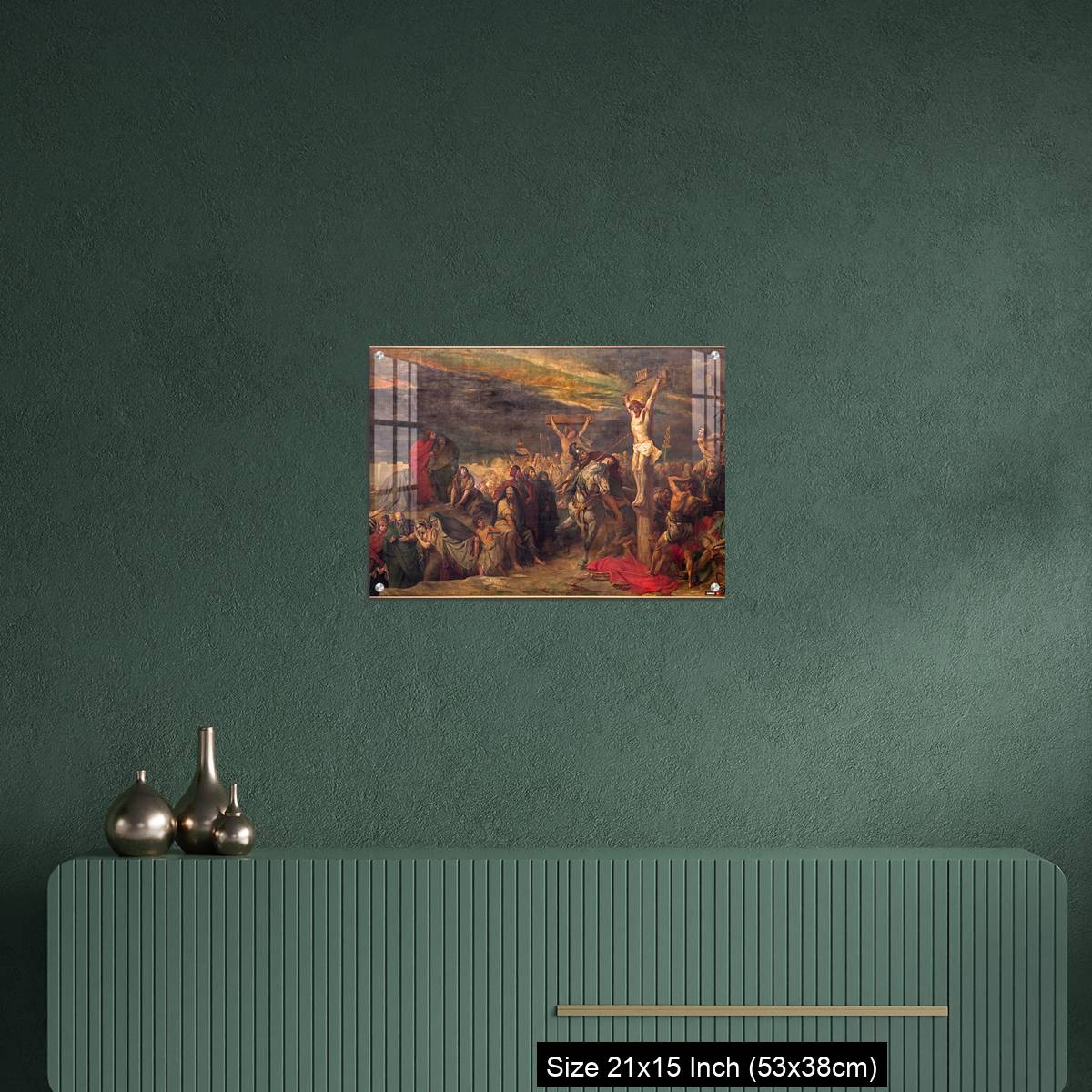 OMGs Acrylic Wall Decor – Brussels - The Crucifixion paint in st. Jacques church - Image 16