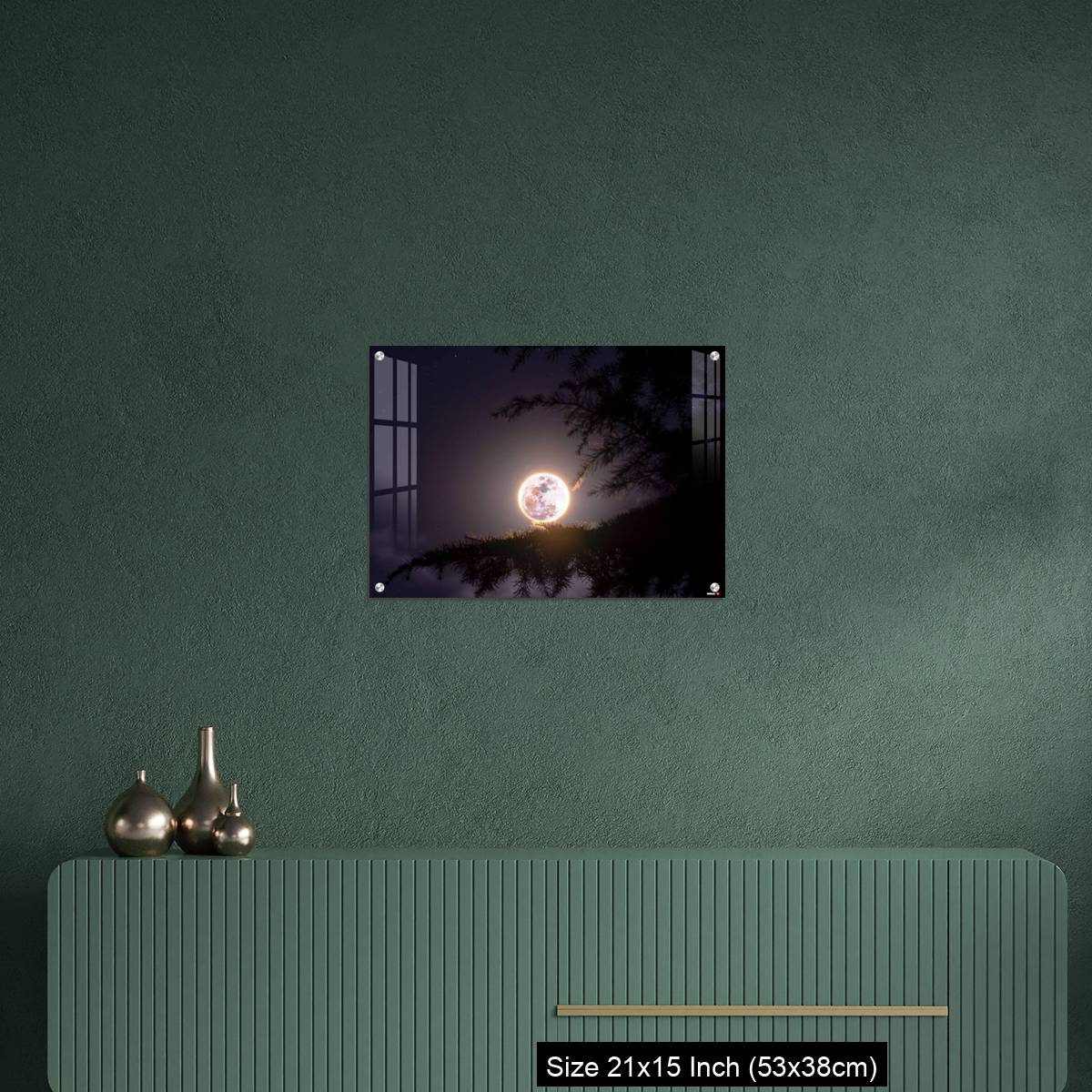 OMGs Acrylic Wall Decor – February's full Moon - The Snow Moon - Image 16