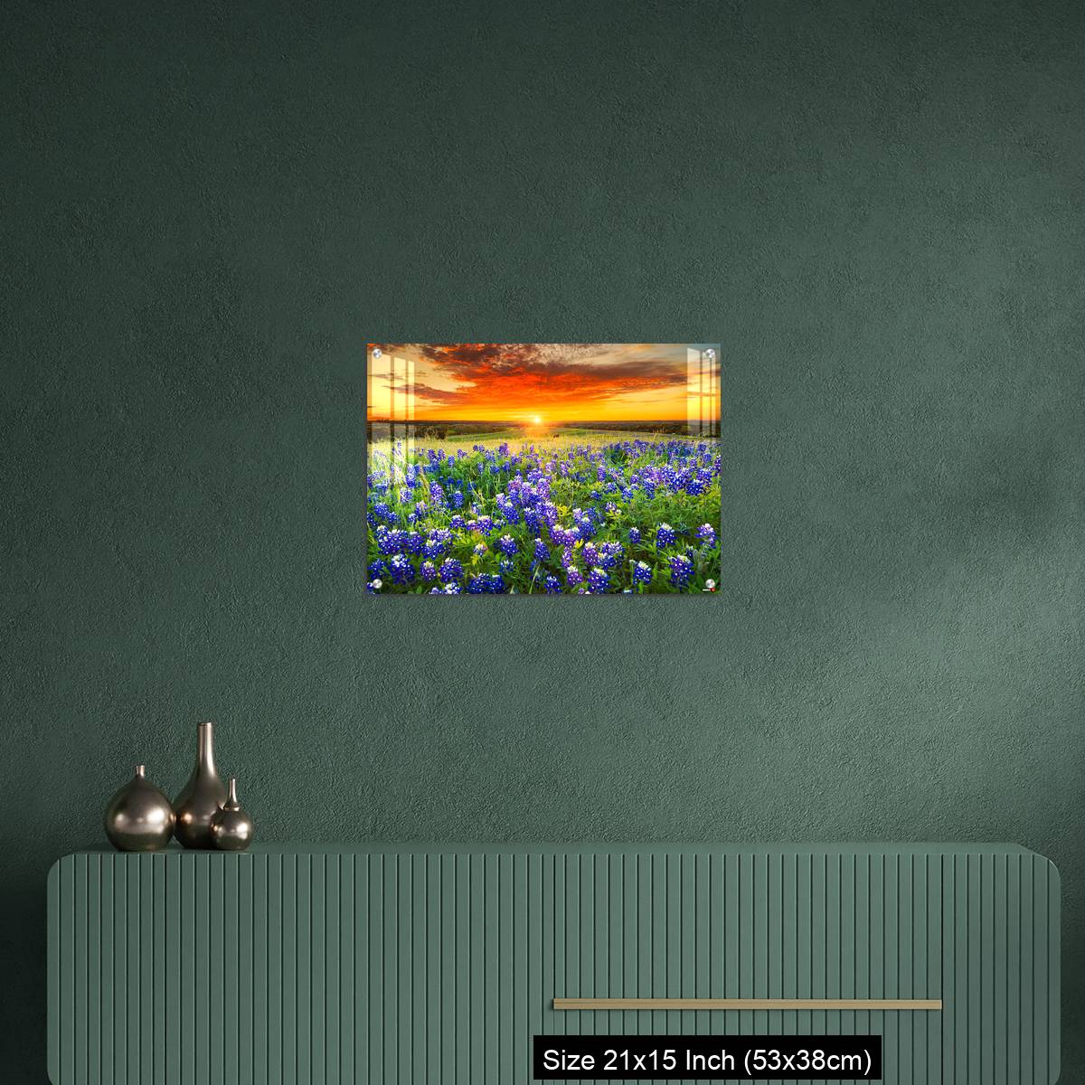 OMGs Acrylic Wall Decor – Sunset on Sugar Ridge Road, Ennis, TX - Image 16