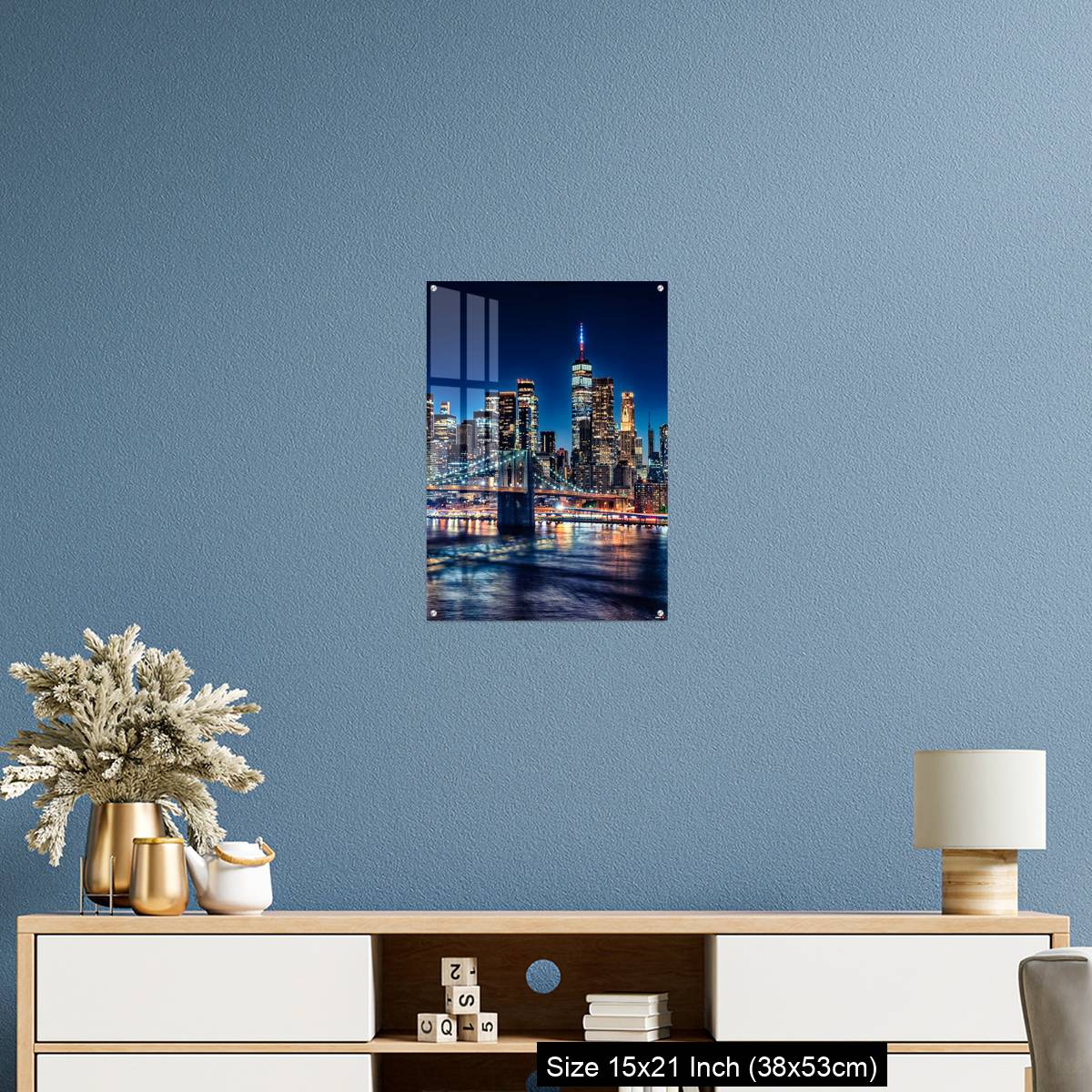 OMGs Acrylic Wall Decor – New York City by night, United States - Image 17