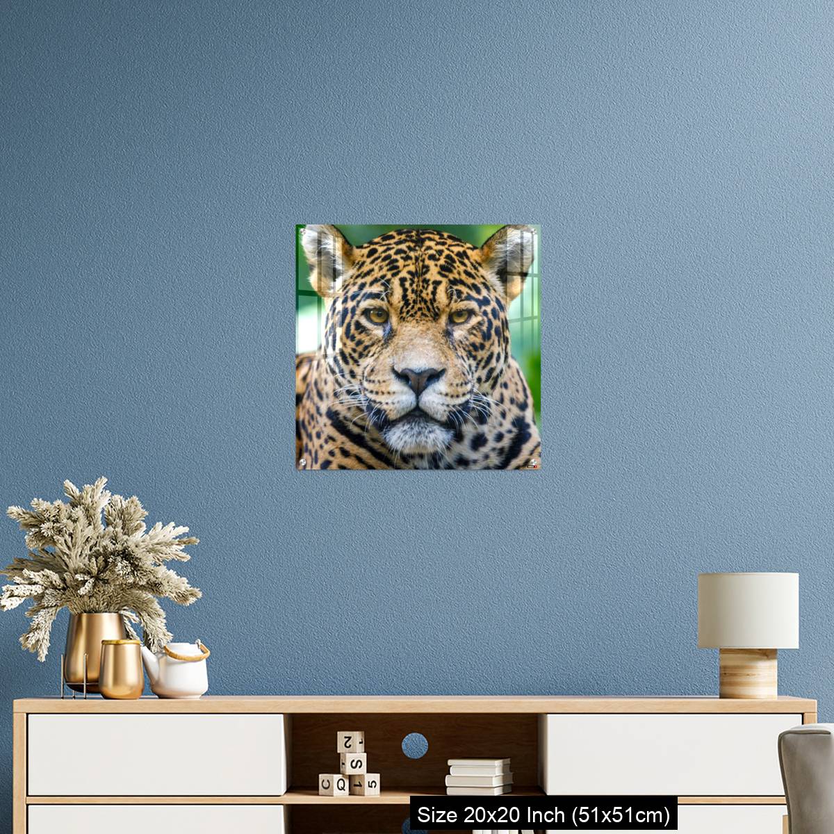 OMGs Acrylic Wall Decor – Jaguar looking at camera - Pantanal wetlands, Brazil - Image 17