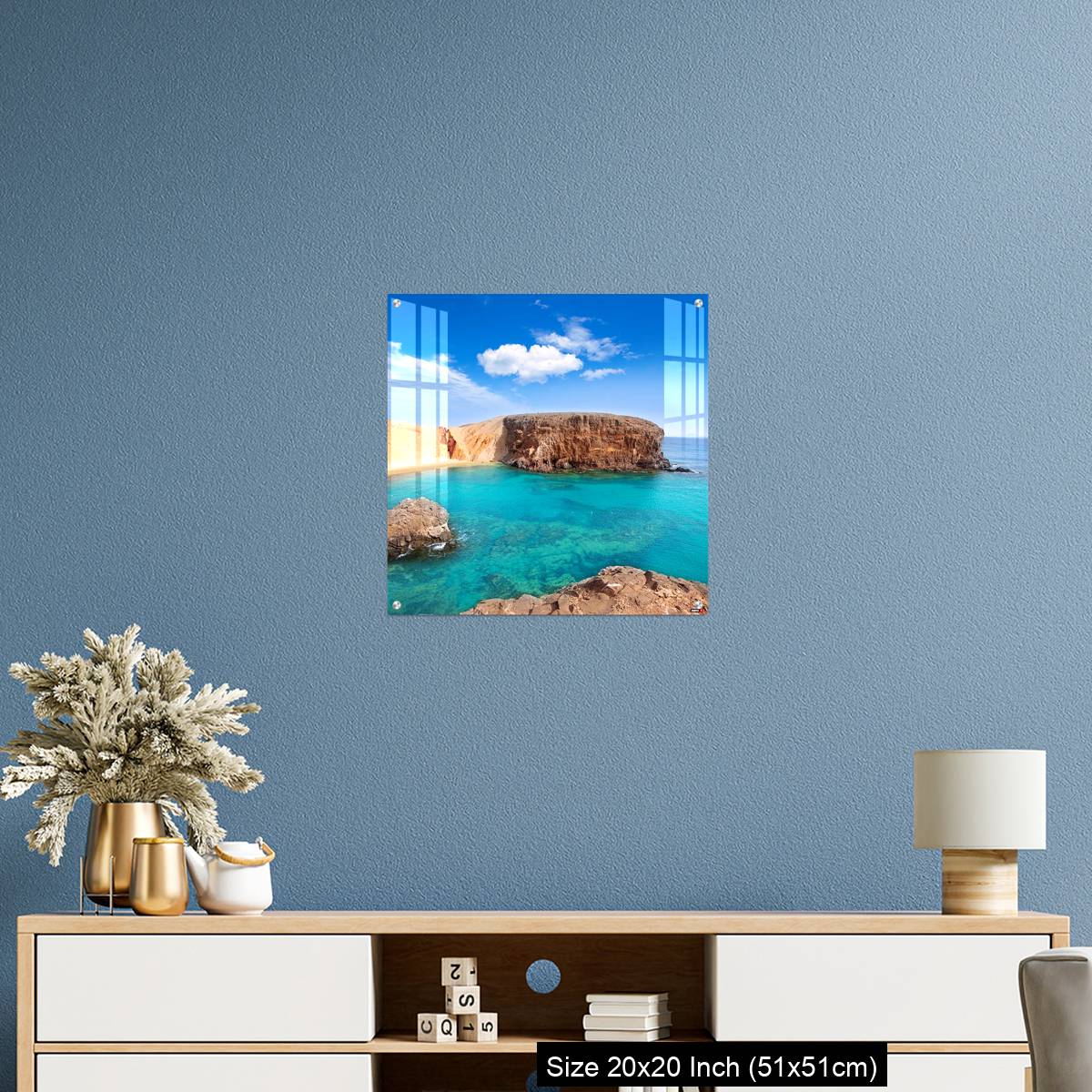 OMGs Acrylic Wall Decor – Lanzarote El Papagayo Playa Beach in Canaries - Image 17