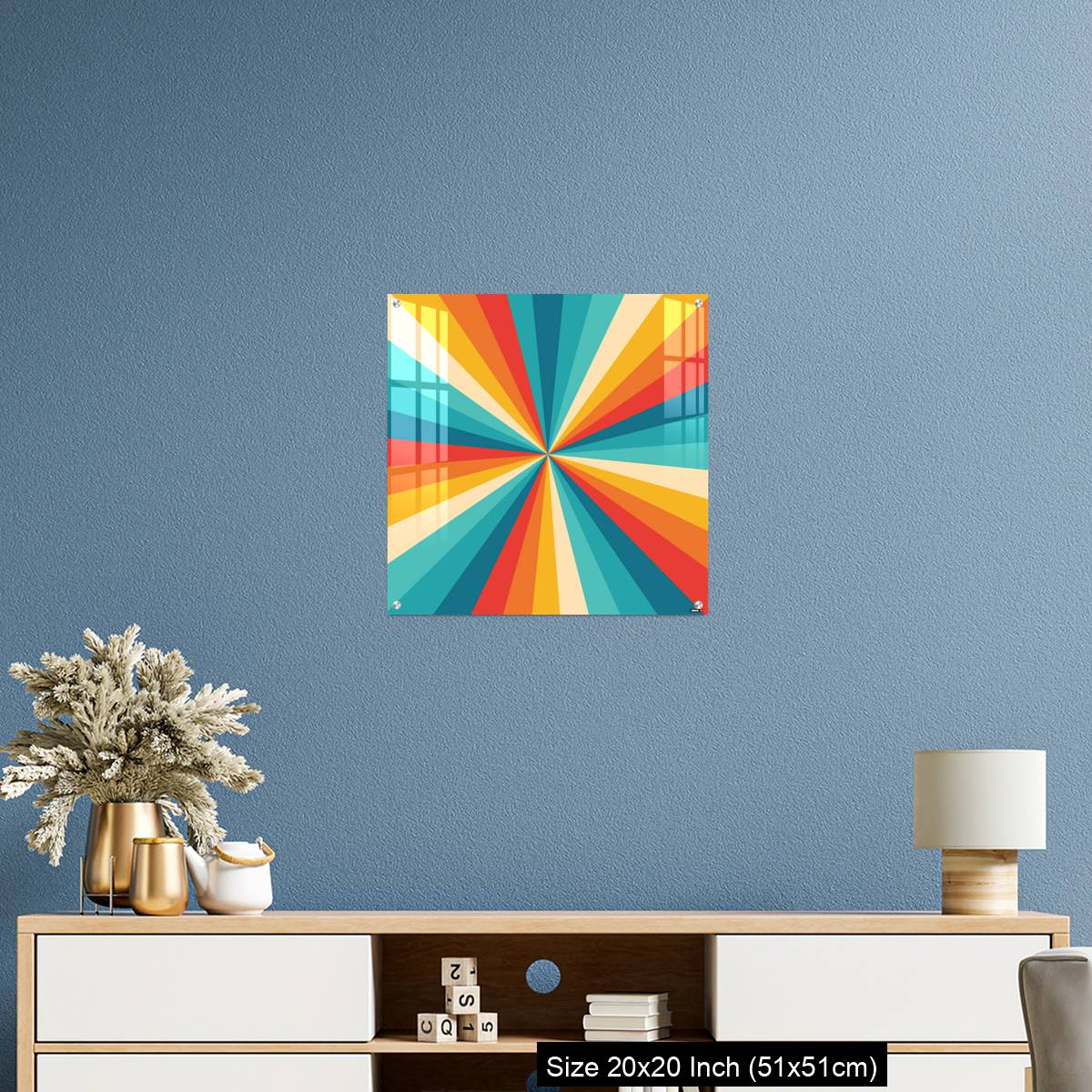 OMGs Acrylic Wall Decor – Sunburst Retro - Image 17