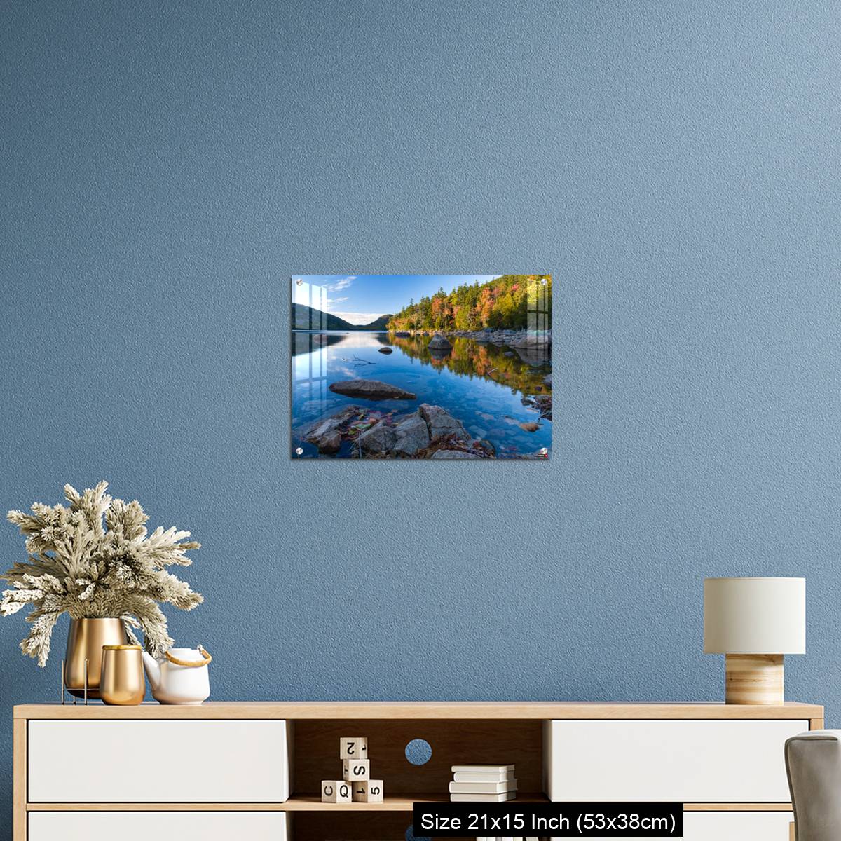 OMGs Acrylic Wall Decor – Autumn, Jordan Pond, Acadia National Park - Image 17
