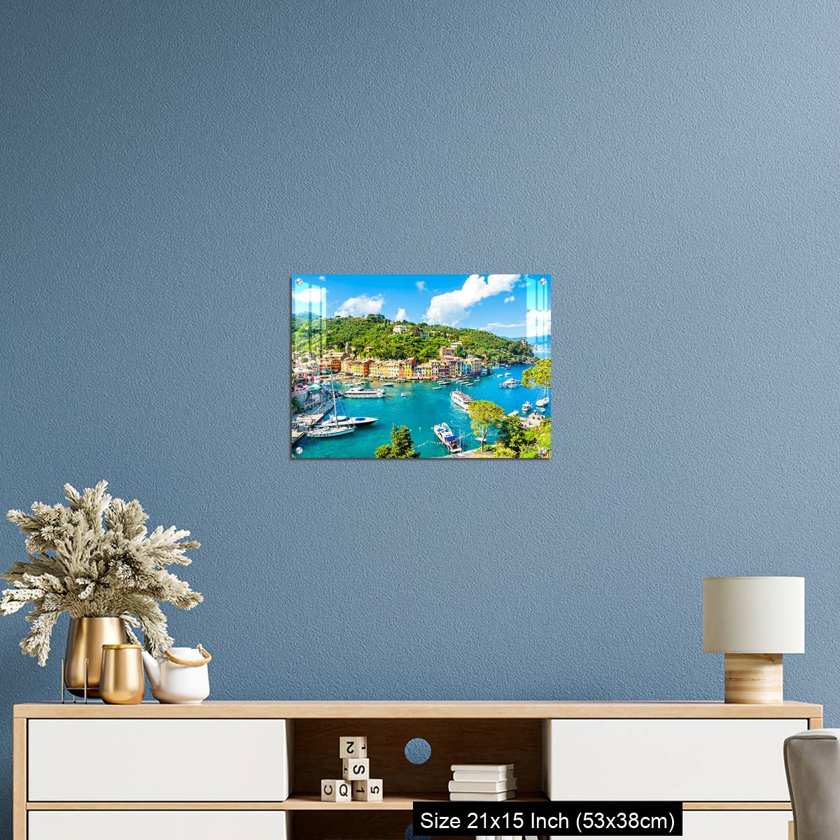 OMGs Acrylic Wall Decor – Beautiful view of Portofino, Liguria, Italy - Image 17