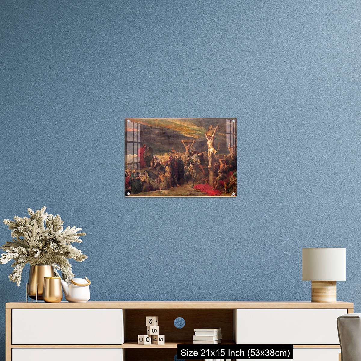 OMGs Acrylic Wall Decor – Brussels - The Crucifixion paint in st. Jacques church - Image 17