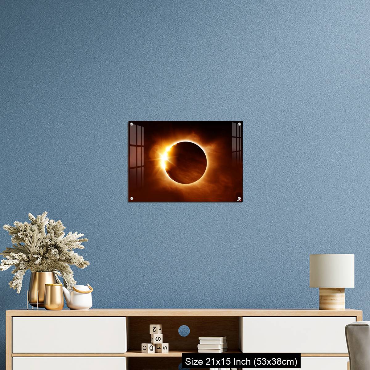 OMGs Acrylic Wall Decor – Close Up Of A Total Solar Eclipse - Image 17