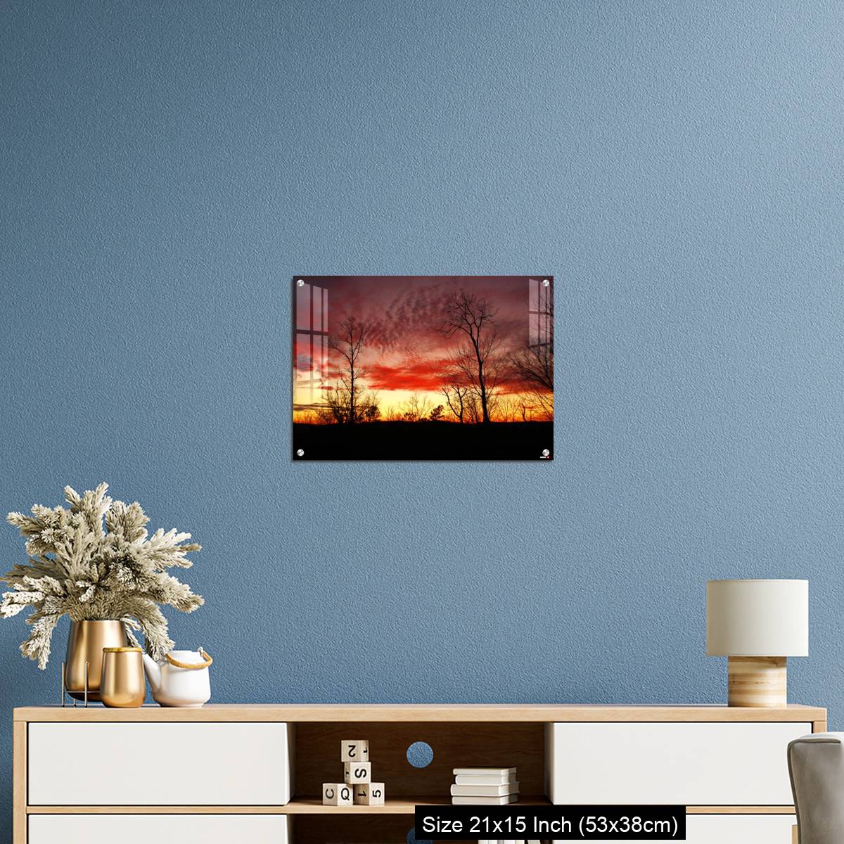 OMGs Acrylic Wall Decor – Sunset near Daniel boone national forest - Image 17