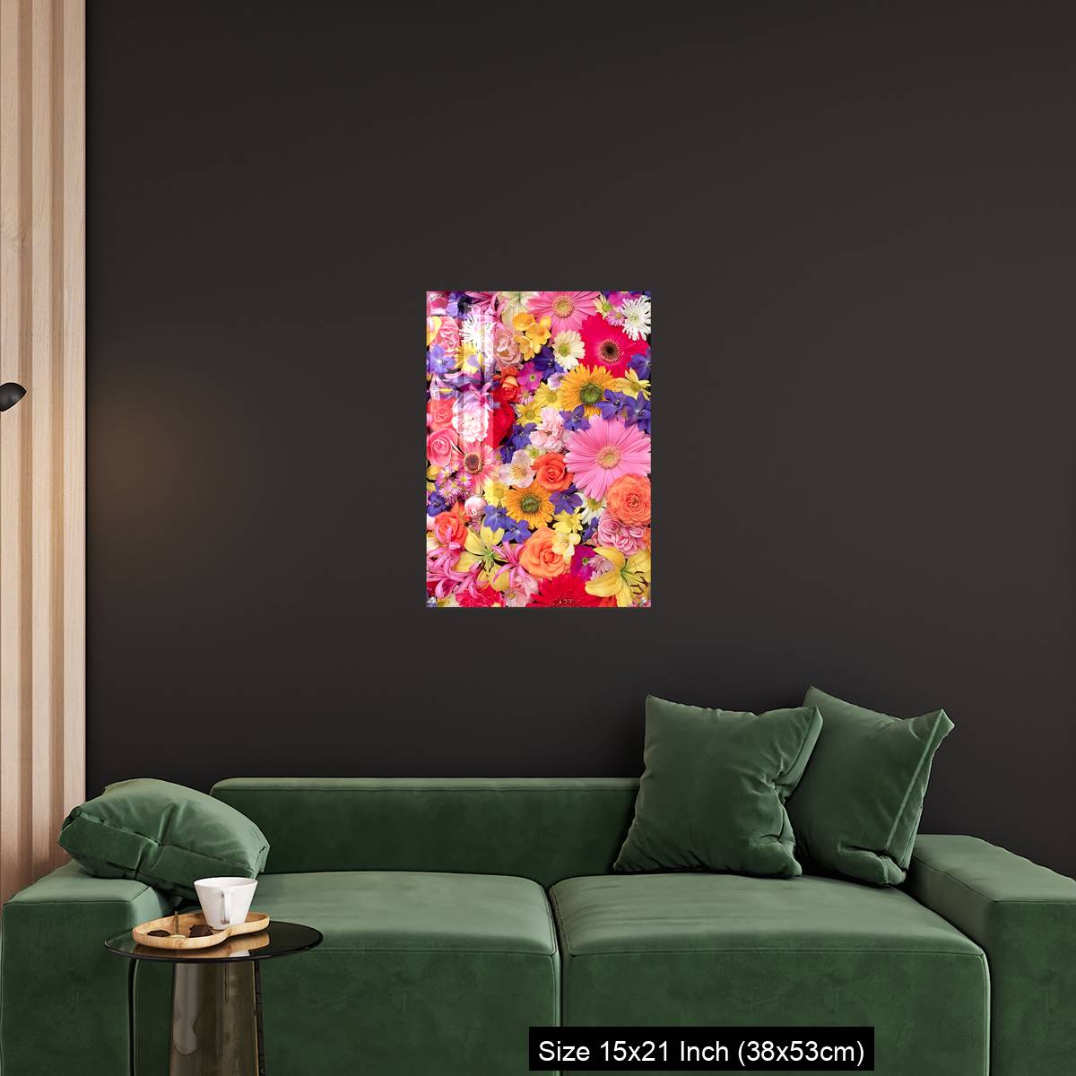 OMGs Acrylic Wall Decor – Colorful Flower Montage - Image 18