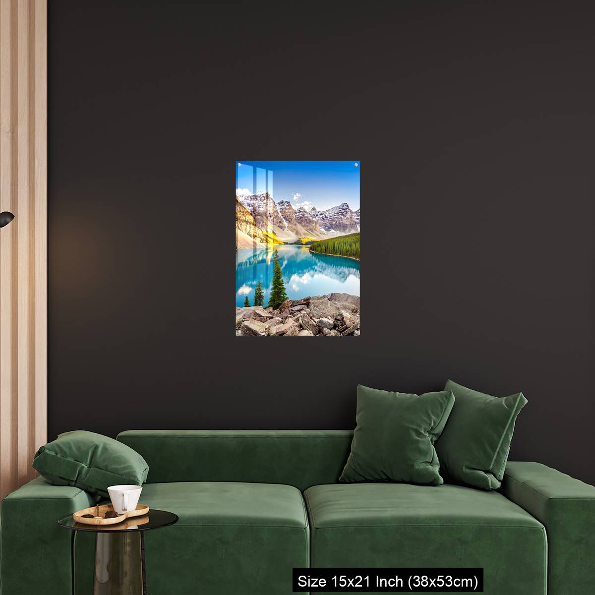 OMGs Acrylic Wall Decor – Landscape view of Moraine lake in Canadian Rocky Mountains - Image 18