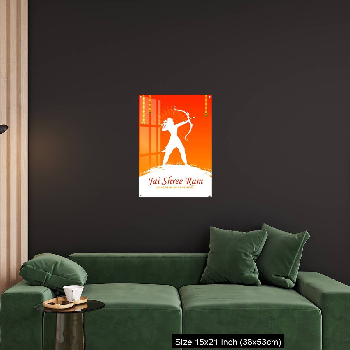 OMGs Acrylic Wall Decor – Lord Rama with bow arrow - Image 18