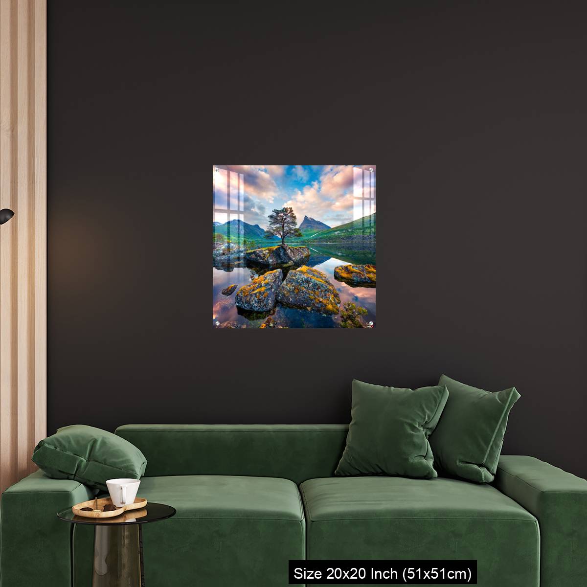 OMGs Acrylic Wall Decor – Fantastic summer sunrise on the Innerdalsvatna lake - Image 18