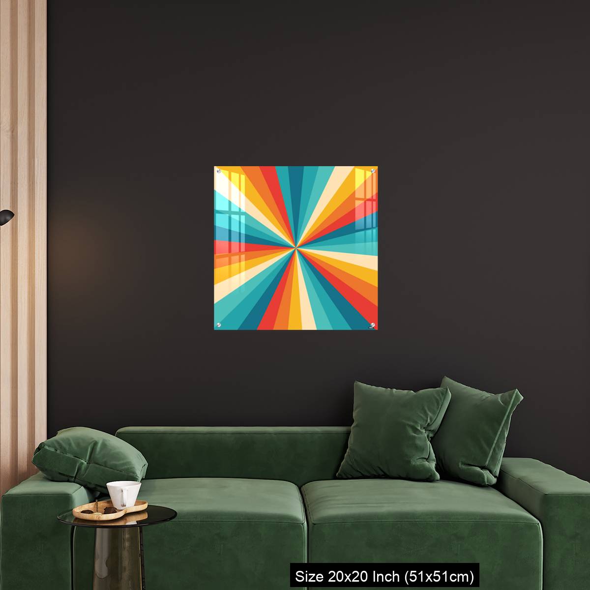 OMGs Acrylic Wall Decor – Sunburst Retro - Image 18