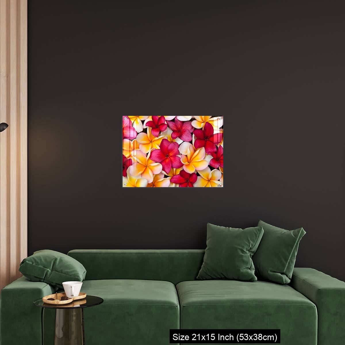 OMGs Acrylic Wall Decor – Colorful Pulmeria (or Frangipani) flowers - Image 18