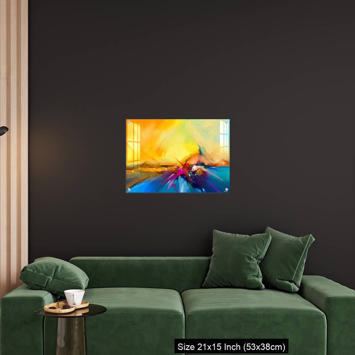 OMGs Acrylic Wall Decor – Colorful oil painting on canvas texture. - Image 18