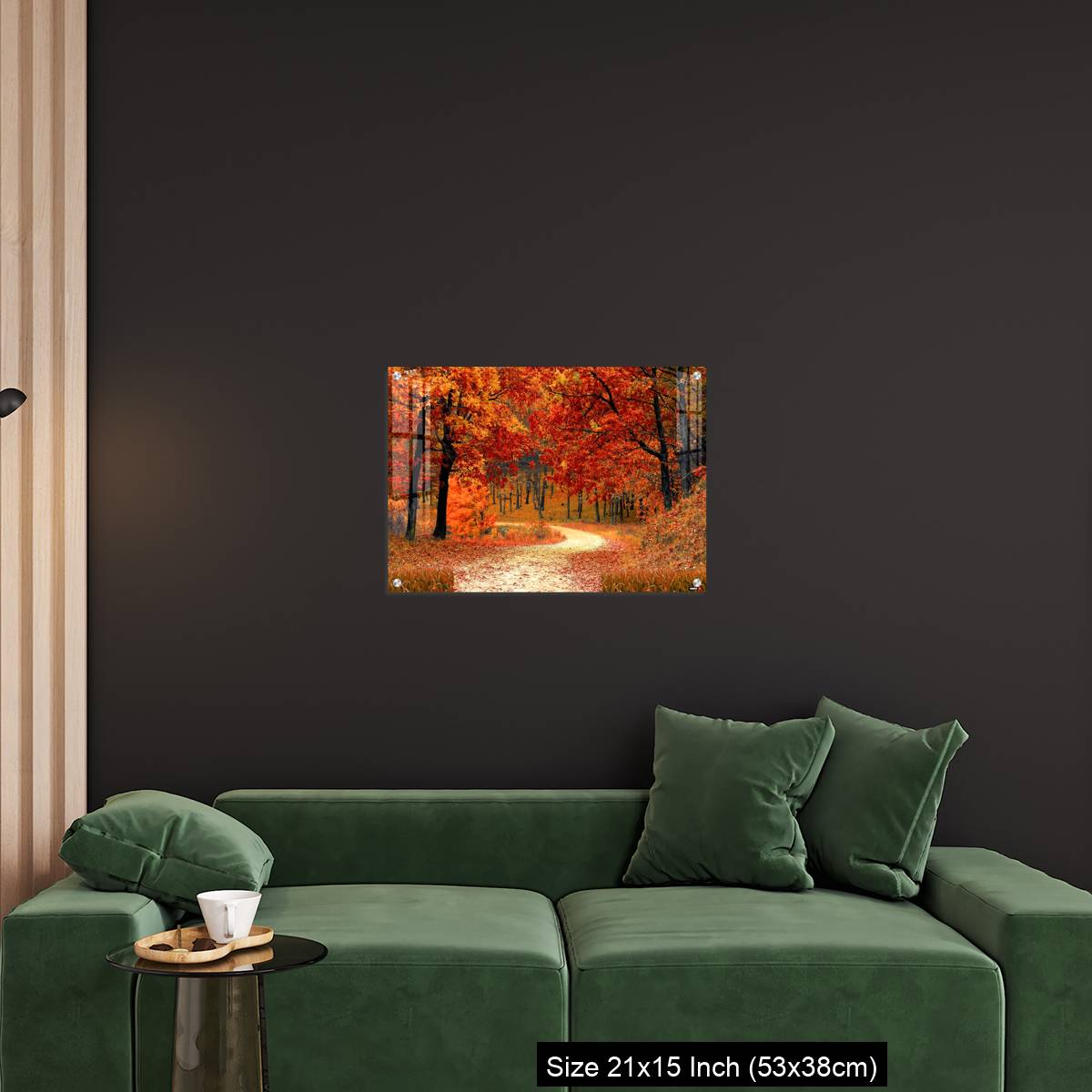 OMGs Acrylic Wall Decor – England-Foggy path in the autumn park - Image 18