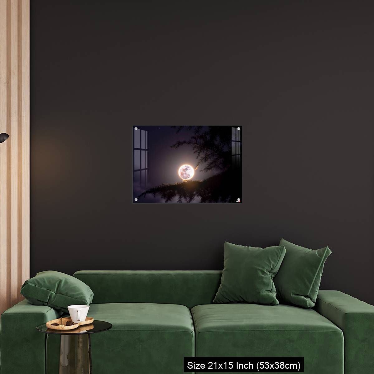 OMGs Acrylic Wall Decor – February's full Moon - The Snow Moon - Image 18