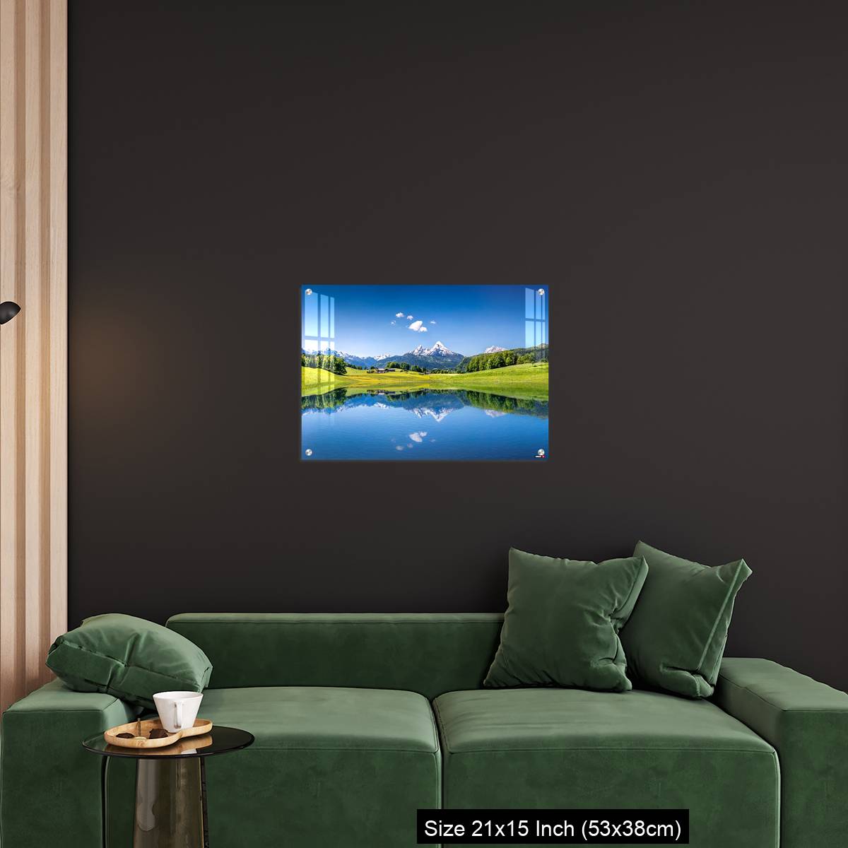 OMGs Acrylic Wall Decor – Idyllic summer landscape with mountain lake in the Alps - Image 18
