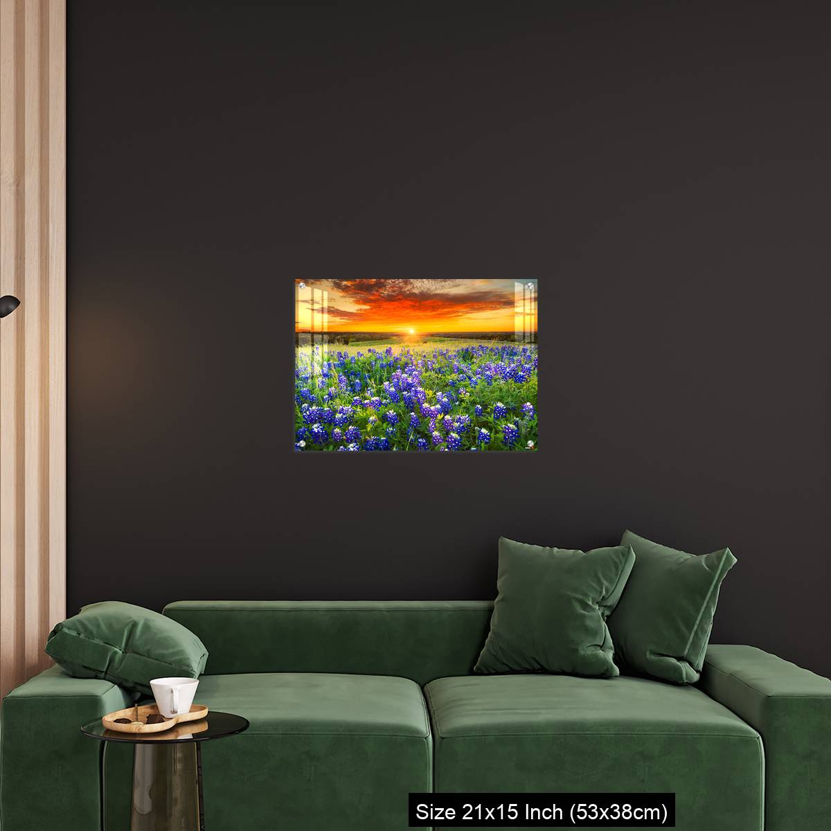 OMGs Acrylic Wall Decor – Sunset on Sugar Ridge Road, Ennis, TX - Image 18