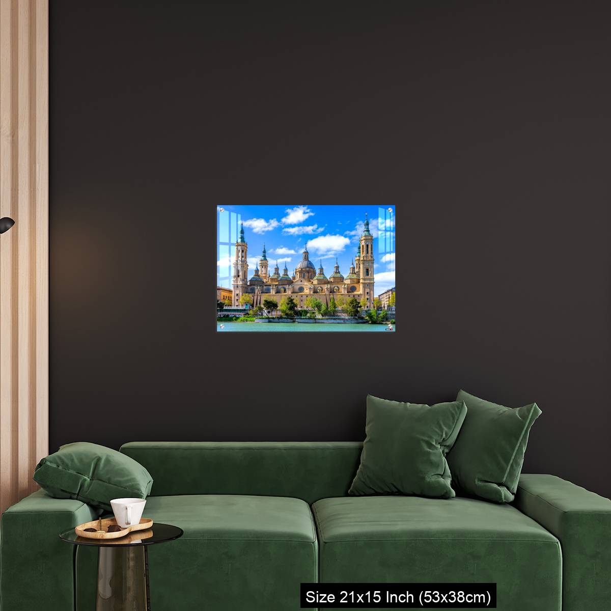 OMGs Acrylic Wall Decor – The Basilica of Our Lady of the Pillar seen from the Ebro river - Image 18