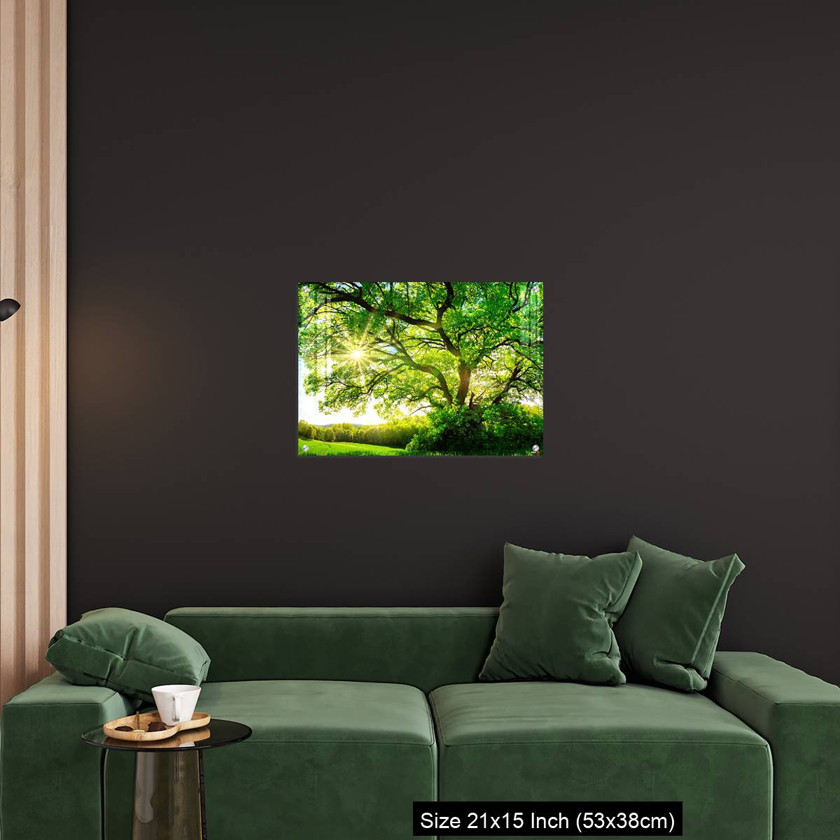 OMGs Acrylic Wall Decor – The sun shining through a majestic oak tree - Image 18