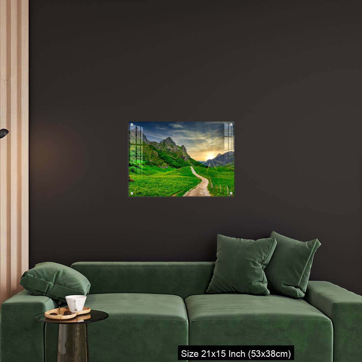 OMGs Acrylic Wall Decor – Track and mountains in Valle del Lago, Somiedo Nature Park, Asturias, Spain - Image 18