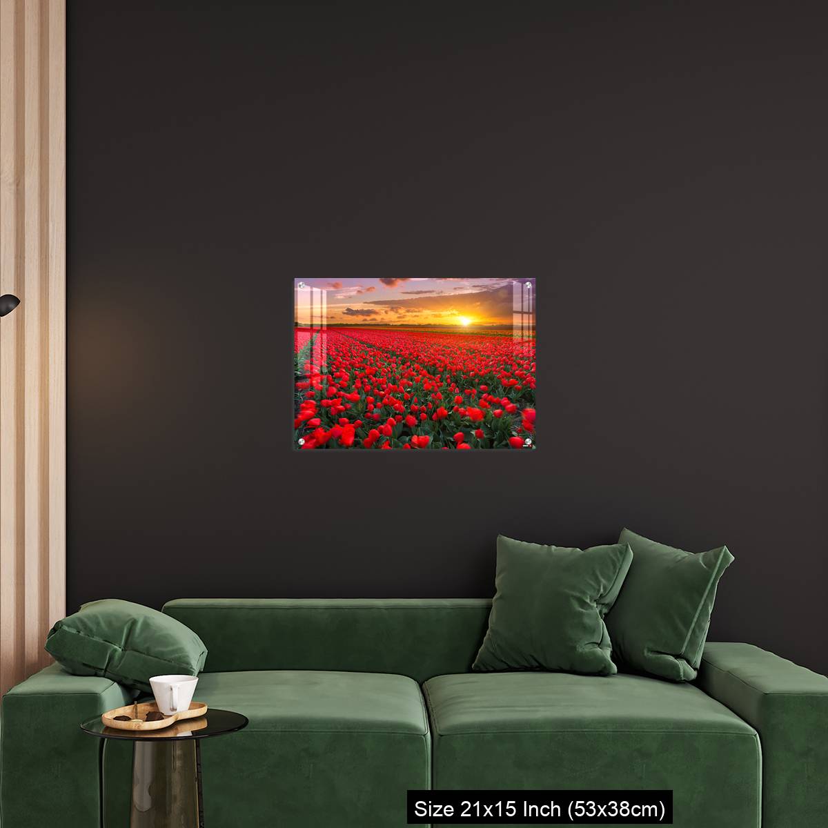 OMGs Acrylic Wall Decor – Tulip fields at sunset in the Netherlands - Image 18