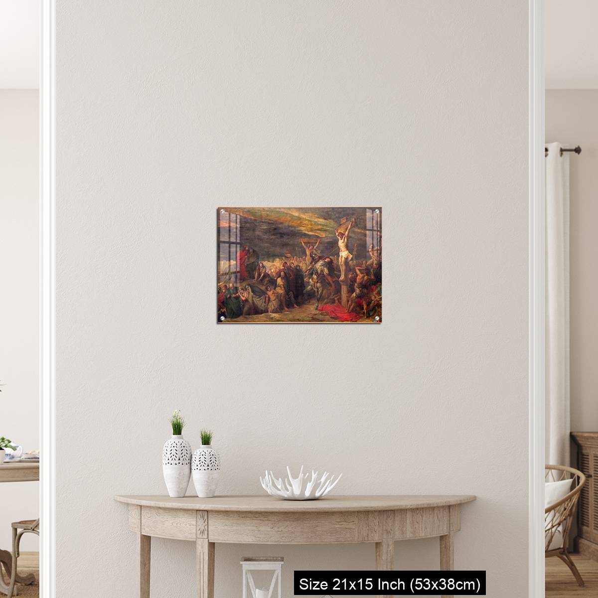 OMGs Acrylic Wall Decor – Brussels - The Crucifixion paint in st. Jacques church - Image 19