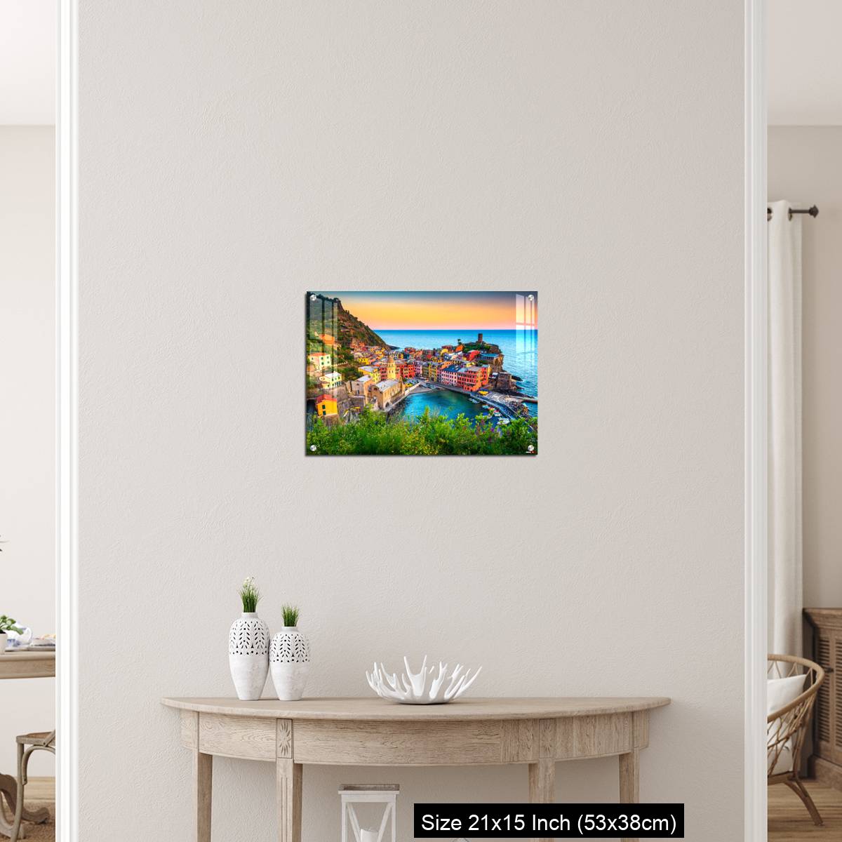 OMGs Acrylic Wall Decor – Famous touristic town of Liguria with beaches and colorful houses - Image 19