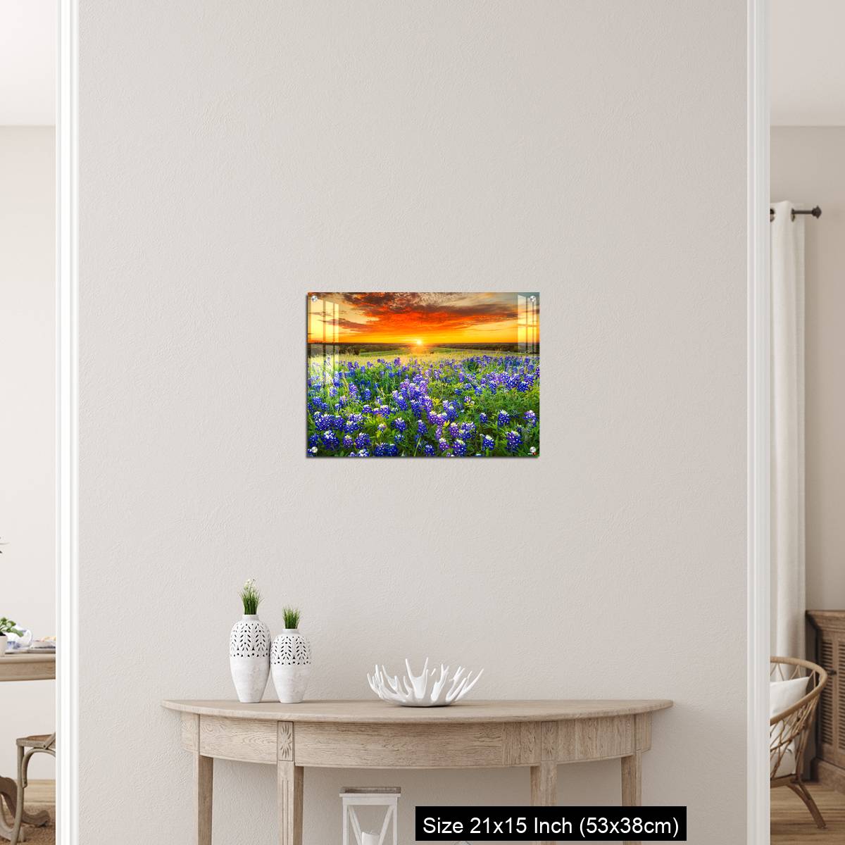 OMGs Acrylic Wall Decor – Sunset on Sugar Ridge Road, Ennis, TX - Image 19